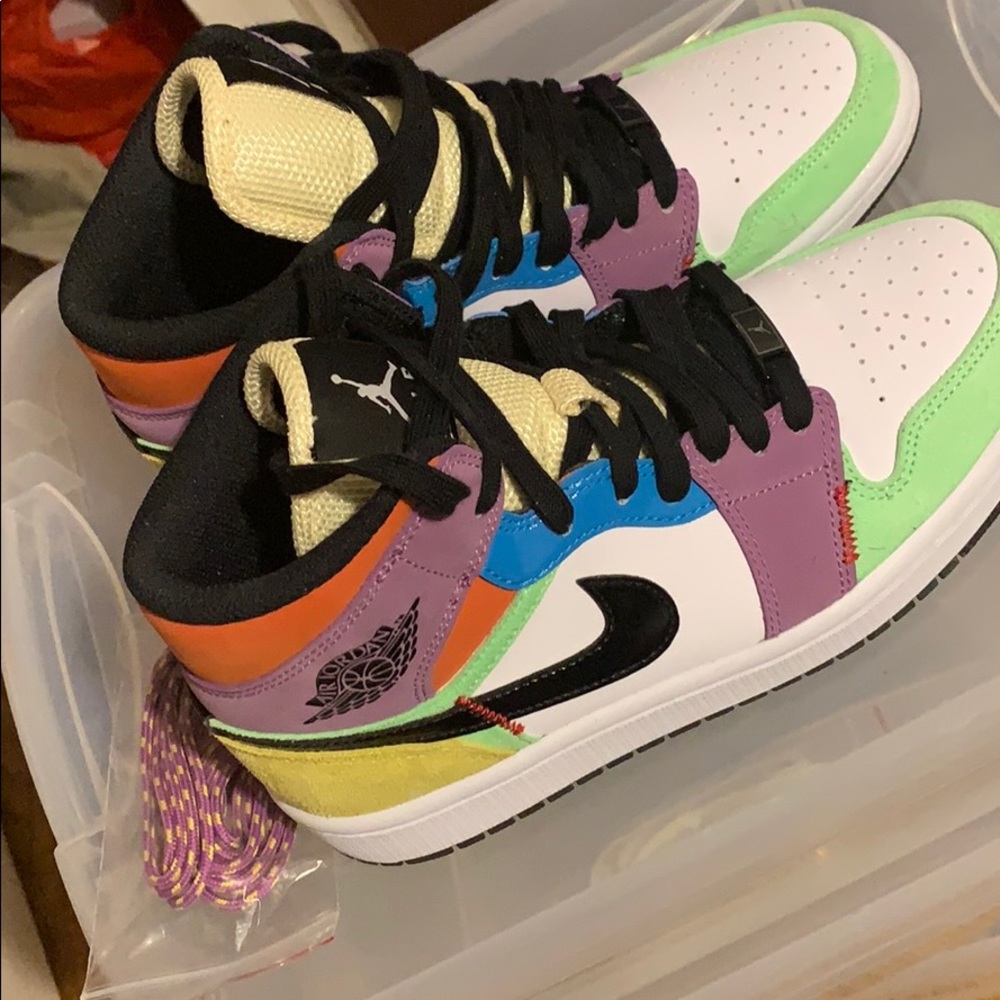 Jordan number 1 sneakers